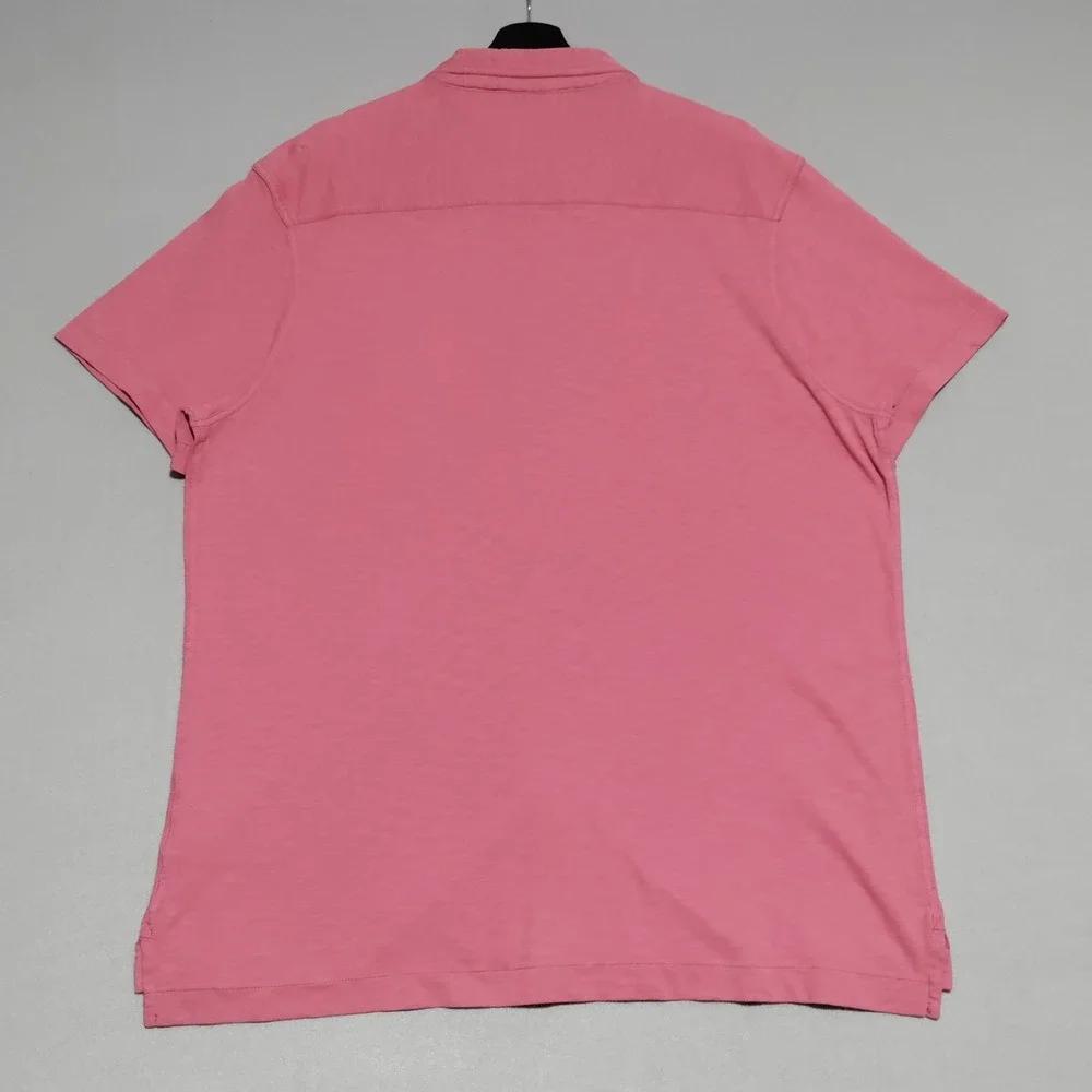 NEW J Crew Garment Dyed Harbor Shirt Men Size XXL Camp Collar Nantucket Red/Pink